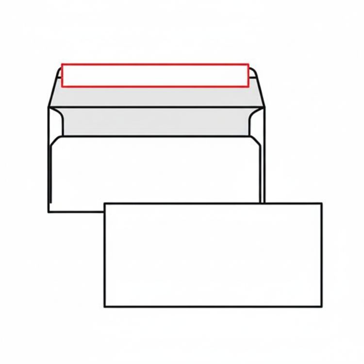 ameriken-koverta-bez-prozora-11x23cm Ameriken Koverta Bez Prozora 11x23cm - Image 1