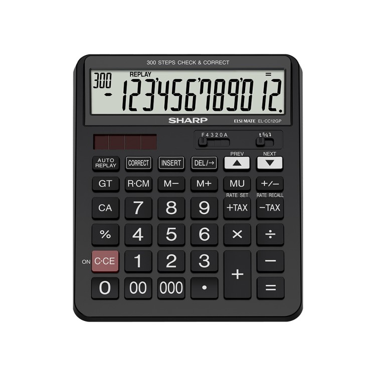 sharp-el-cc12gp-kalkulator SHARP EL CC12GP Kalkulator - Image 1
