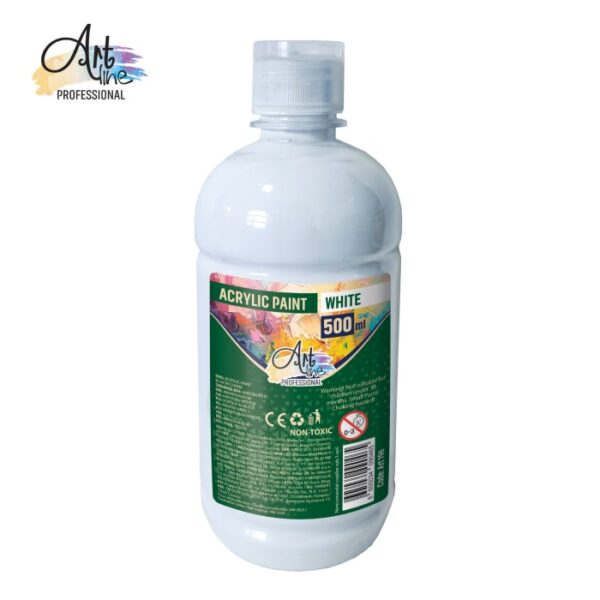 Akrilna Boja Bijela 500ml Art196