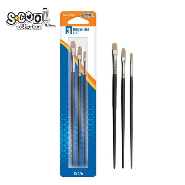 Četkice Za Tempere U Setu SC268