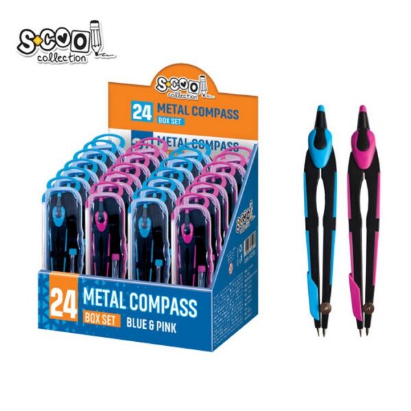 Šestar Scool Blue & Pink SC2751