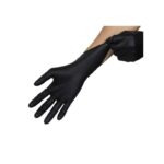 Rukavice Nitril Bez Pudera Crne Double Safe 100/1