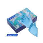 Rukavice Sinomedic Plave Nitrilne 100/1