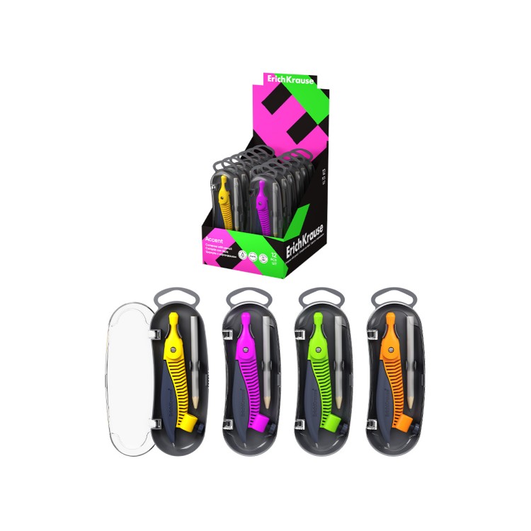 sestar-erich-krause-accent-sa-olovkom-61291 Šestar Erich Krause Accent Sa Olovkom 61291 - Image 1